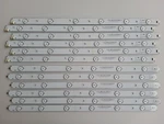 Vizio E48-C2 Led Strips MBL-48038D612WS0R/MBL-48038D612WS0-L Full Set (12). Fixed Price $40.00.