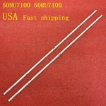 Led STRIP(2)FOR Samsung UN50NU6900B UN50NU6950 UN50NU7100 UN50NU7200 BN61-15484A. Fixed Price $22.00.