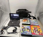Lot Sylvania Portable Player Inch Rechargeable SDVD7002 + 13 Movies & Case. Fixed Price $66.49.