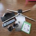 Samsung Led Tv Series 6 Base, Stand Mount,screws,power Cord,remote,manual. Fixed Price $89.95.