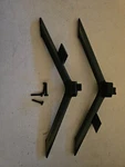 Hisense 50U6HF 55U6HF 58U6HF Stand Legs W/screws (2274-11-A). Fixed Price $36.95.