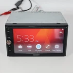 Sony XAV-AX100 Double Din Car Stereo Radio Receiver With Harness Tested Works. Fixed Price $364.99.