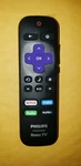 Original Philips Tv Remote Control Netflix Vudu Hulu Pluto, Model: 101018E0016. Fixed Price $18.95.