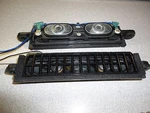 Lg Speaker Set 0335-1008-3400, Ohms 10/12W Used In Model 32LD450-UA.CUSWLHO.. Fixed Price $15.95.
