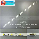 Led Strips For Samsung UN58NU6080F UN58MU6070E BN96-46866A UN58NU7100 UN58NU710D. Fixed Price $20.06.