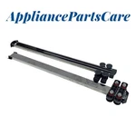 Ge Dishwasher Upper Dishrack Rail ( Set Of ) WD30X25805, WD30X24725, WD30X2468. Fixed Price $29.99.