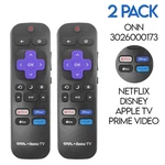 Pack New Original Onn 3026000173 Smart Tv Remote Controls Netflix Disney+. Fixed Price $16.13.