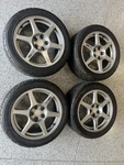 03-05 Mitsubishi Lancer Evolution Gsr EVO8 Oem Enkei Wheels Rims 17X8 +38 Tire. Fixed Price $899.00.