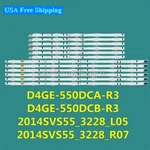 New Led Strips For Samsung BN96-30430A BN96-30429A UA55J5088 UN55H6300 UE55H5500. Fixed Price $38.79.