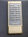 Vintage Panasonic Vcr Remote Control 8. Fixed Price $14.99.