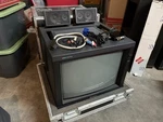Sony PVM-2030 Trinitron Crt Rgb Monitor With SS-X6A Speakers And Flight Case. Fixed Price $1175.00.
