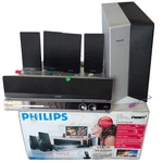 Philips HTS3544/37 Dvd Home Theater System 5.1 1000W Hdmi Usb Surround Black. Fixed Price $149.95.