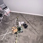 Tv Main Board, Boards, Parts Lot With Panel And Cables For Repair Replacement. Fixed Price $37.50.