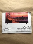 Vizio Installation Guide E60U-D3 E65U-D3 E70U-D3. Fixed Price $20.30.