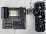 Amd Threadripper Pro 3975WX+ASUS WRX80E-SAGE Se Wifi+silverstone Icegem 360 Aio. Fixed Price $1559.00.