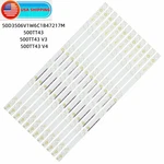 Vizio E50-C1 D50-D1 D50U-D1 Led Backlight STRIPS(12) 500TT43 V3 V4 LB50057 New. Fixed Price $18.70.