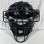 Vintage Wilson A3080 Baseball Adult Umpire's Mask Black Adjustable. Fixed Price $25.90.