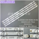 Led Strips SVH425A11 HD425X1U81-T0L2 For Hisense 43H6570G 43A60GMV 43H6G. Fixed Price $17.00.