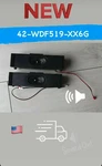 Genuine-tcl 42-WDF519-XX6G (YX18042-6XBH) Left & Right Speaker Set For 65S434. Fixed Price $16.17.