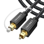Optical Audio Cable 10FT/3M, Nylon Braided, 24K Gold-plated, Slim Metal Case, Cl. Fixed Price $23.78.