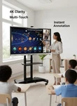 Smart Board MX065-V3 With Mobile Stand. Fixed Price $1489.25.