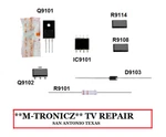 Vizio M65-C1 Power Supply 715G6887-P02-001-002S Repair Kit. Fixed Price $18.99.