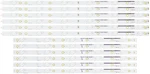 Haier LB49007 Led Backlight Strips (12) 49E4500R New. Fixed Price $38.29.