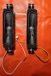 Vizio D32H-F0 Speaker Pair 03351006D6F0 6OHM 10W. Fixed Price $5.00.