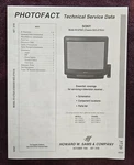 Sams Photofact 3720 Service Manual For Sony KV-27S25, KV-29RS25, KV-29RS25C. Fixed Price $19.90.