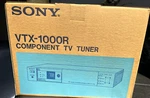 Vintage Sony Component Tv Tuner, VTX-1000R, New. Fixed Price $340.00.