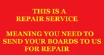 Flat Rate Repair Service For Vizio E75-E1 ADTVG1925AB5 715G7728-P01-002-002M. Fixed Price $39.99.