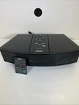 Bose Wave Radio AWR1-1W Am/fm Alarm Clock Black Tested Working With Remote. Fixed Price $79.95.