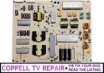 Repair Service For Vizio M80-C3 Power Board 09-80CAS050-02 / 1P-1151800-10. Fixed Price $54.95.