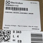Frigidaire Electrolux Oem Main Control Board, Pn# 5304531113 New Free Shipping. Fixed Price $120.00.