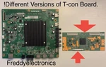 Vizio E65-E0 Main Board 3665-0372-0150(1C), 3665-0372-0395 (different Versions). Fixed Price $50.00.