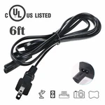 6FT Ul Listed Ac Power Cord Cable For Samsung 55" Hd Tv UN55K6250AFXZA Us. Fixed Price $5.25.