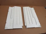 Lg Refrigerator Crisper Drawer Rail Set (l+r) Part # AEC73877401 AEC73877402. Fixed Price $28.98.