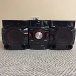 Lg CM4550 700W 2.1 Channel Mini Shelf Bluetooth Stereo System W/ Subwoofers. Fixed Price $210.00.