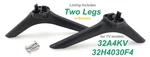 Pre-owned Hisense 32A4KV, 32H4030F4 Tv Stand Legs W/ Screws. Fixed Price $19.95.