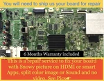 Repair Service For Lg 60UF7300-UT, EBT64077103 EBT64077102 Main Board. Fixed Price $85.00.