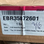 Brand New Genuine Lg Dryer Control Board EBR35872601. Fixed Price $89.52.