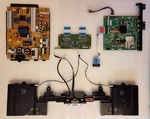 Lg 50LF6100-UA Main + Power Pcb Boards Speakers Lot EAX65423801 EBT63706701. Fixed Price $110.00.
