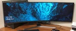 Samsung 49" Odyssey CRG9 Qled Curved Gaming Monitor Used, Read Description. Fixed Price $500.00.