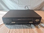 Rca Vcr Vhs VR647HF, Head Hi-fi Stereo Recorder Without Remote, Tested. Fixed Price $35.95.