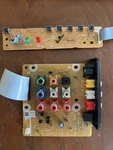Funai LC220SL1 Rca Jack Input BA01NDF0102/A017G022 & Buttons Board.. Fixed Price $11.00.