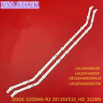 2PCS Led Strips For Samsung BN96-27468A 28762A UN32EH4003 UE32EH4003 UN32JH4205. Fixed Price $16.29.