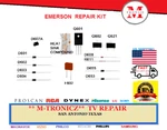Emerson LF401EM5 Power Supply BA4G25F0102 Repair Parts Kit. Fixed Price $13.99.