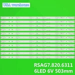 Kit Led Strips RSAG7.820.6311 HD500DU-B01 For Hisense 50K321UW 50H7GB1 50CU6000. Fixed Price $26.50.