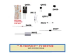 Emerson LE320EM3 BA21F0F0102 A21F1MPW Repair Kit Blown Fuse. Fixed Price $18.99.