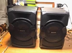 Sony Shake 10 Speaker Pair Only No Main Unit. Fixed Price $265.00.